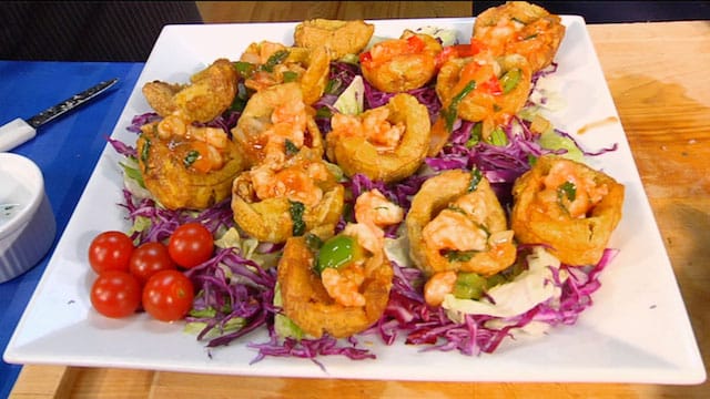 Camarones Rellenos (Stuffed Shrimp) 