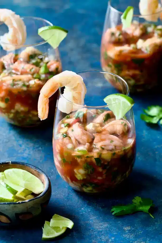 Mexican Shrimp Cocktail Delight 