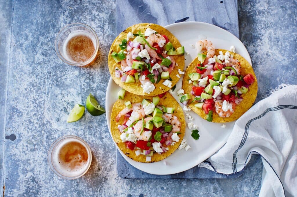 Tostadas de Ceviche 