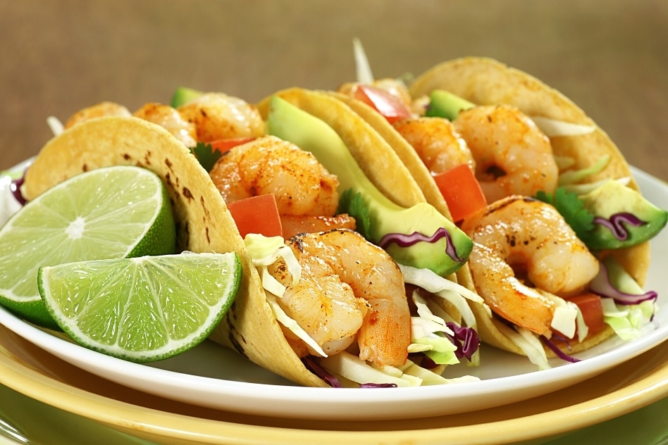 Tacos de Camarón (Shrimp Tacos) 