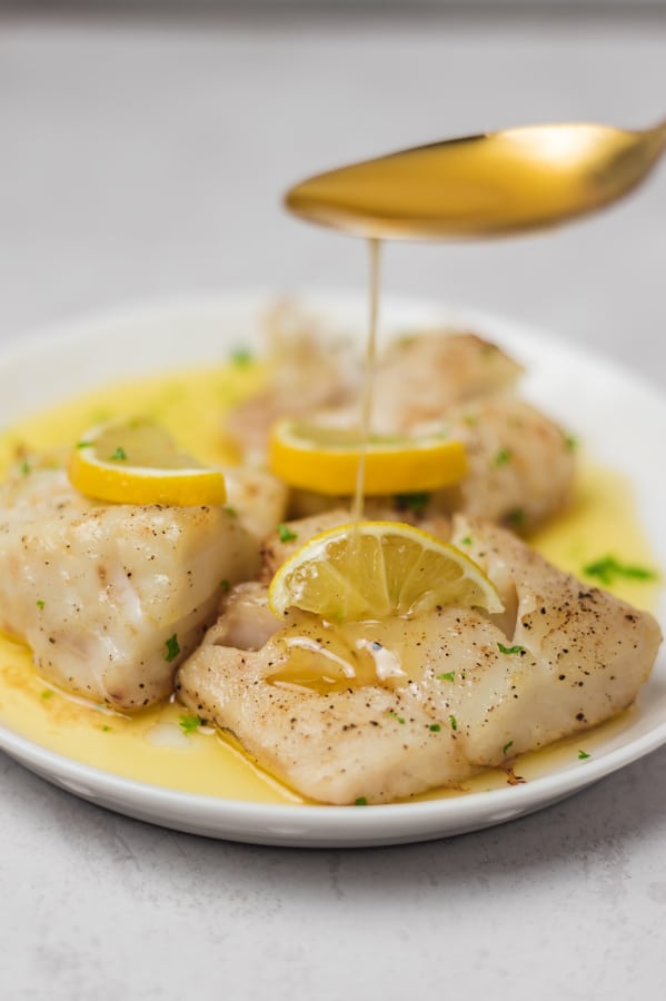 Basa Fillet with Lemon Butter Sauce