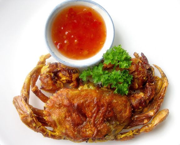 Crispy Soft Shell Crab with Thai Sweet Chili Sauce