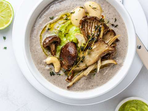 Oyster Mushroom Soup