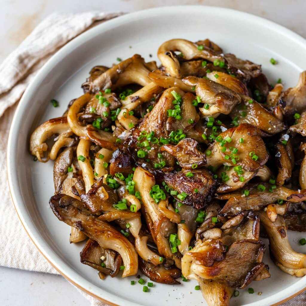 Oyster Mushroom Stir-fry 