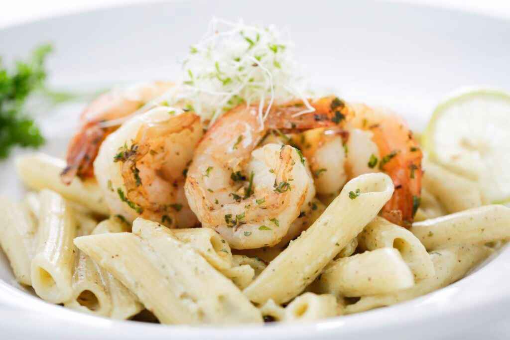 Oceanic Delight Seafood penne pasta 