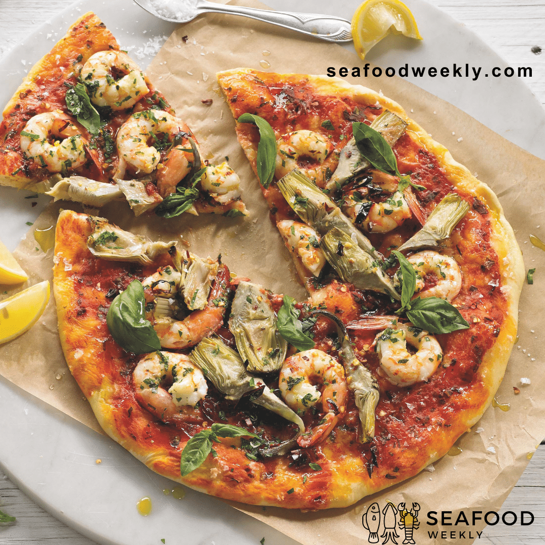 Spicy Shrimp and Chorizo Pizza