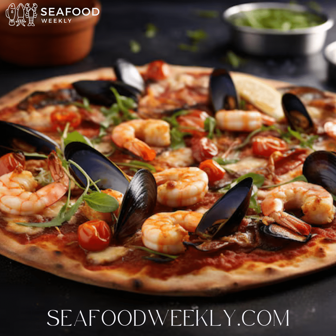 The Classic Seafood Medley Pizza