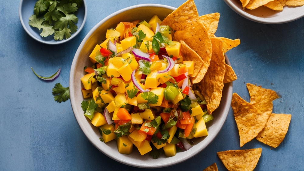 Mango Tango: Mango Salsa With Tortilla Chips