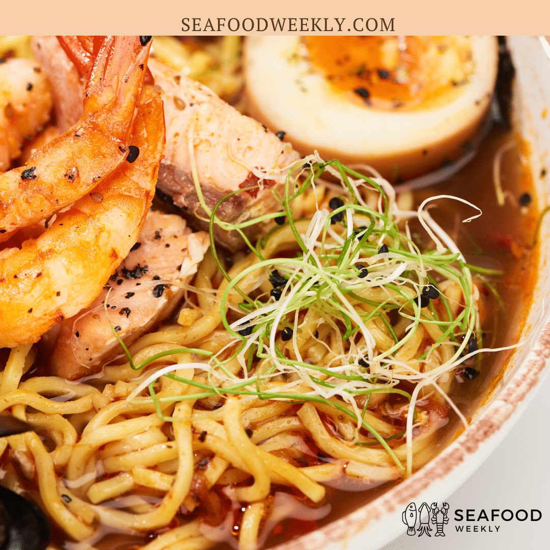 Spicy Seafood Medley Ramen