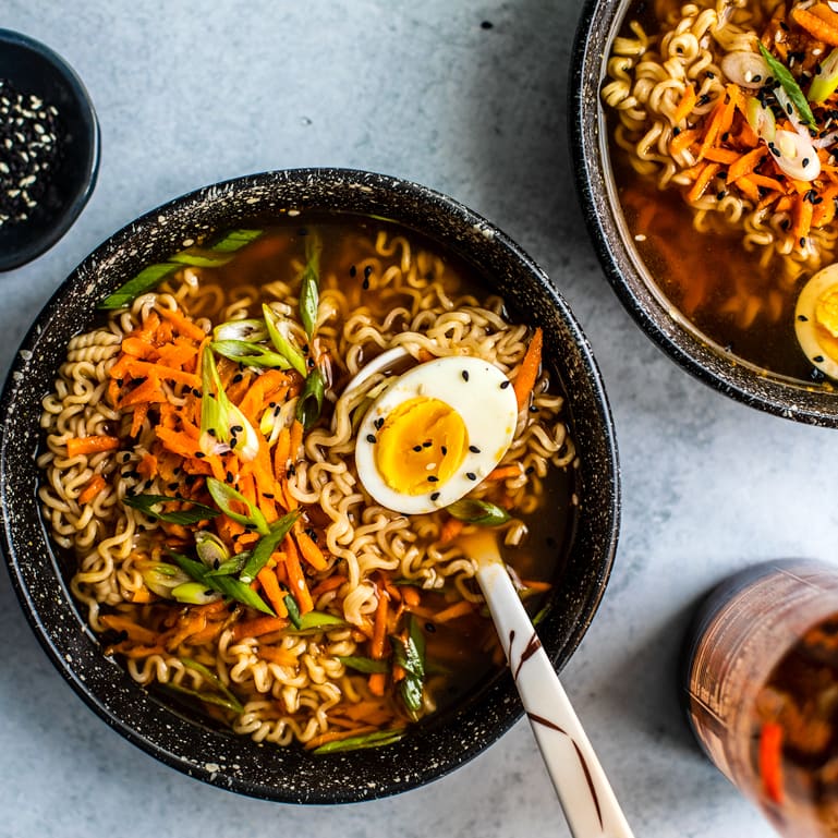 ramen bowl with egg