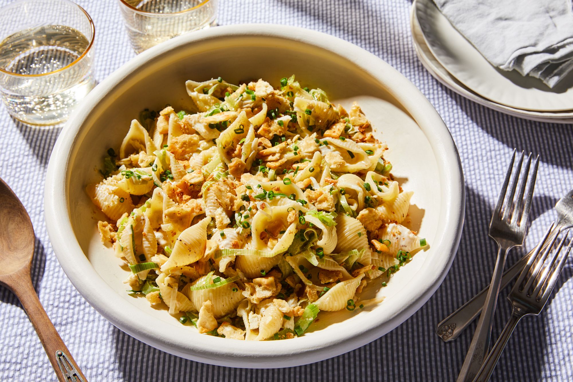 crab pasta in a bowl crab pasta in a bowl